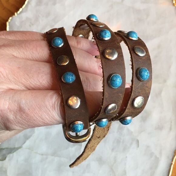 LEATHER 22” Triple Wrap! - Picture 2 of 8